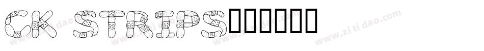 CK Strips字体转换
